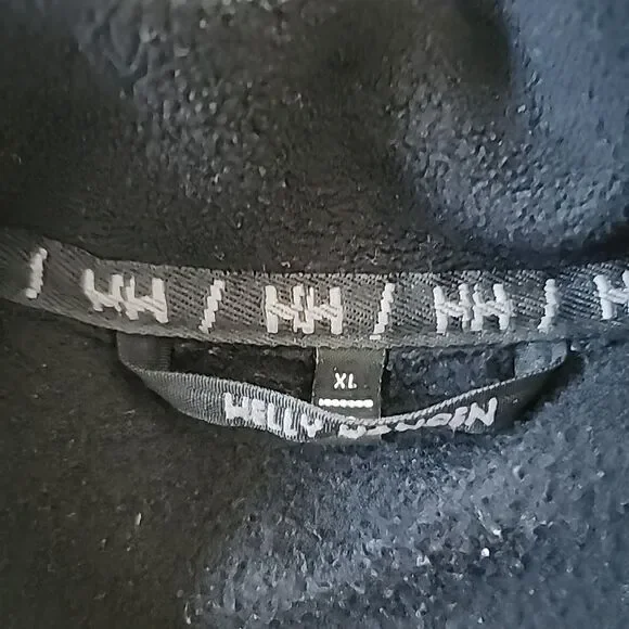 Helly Hansen Utility Fleece Vest Mens Size XL Black Zip Pockets Outdoor Hiking - Picture 4 of 8